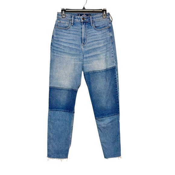 Hollister Denim - Hollister Y2K Ultra High Rise Mom Jeans Women Size 26 90s Streetwear Indie Retro